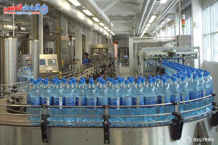 صناعة المنتجات المعدنية بالماء